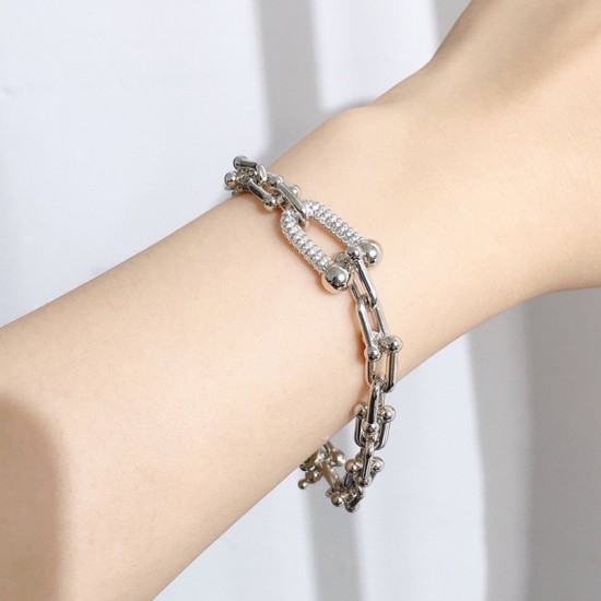 Tiffany chain bracelet best replica 