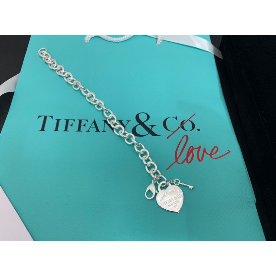 Tiffany chain bracelet best replica 