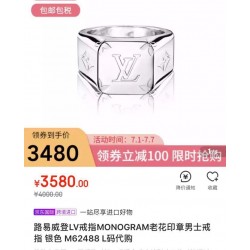 Louis Vuitton Ring best replica size 6 7 8