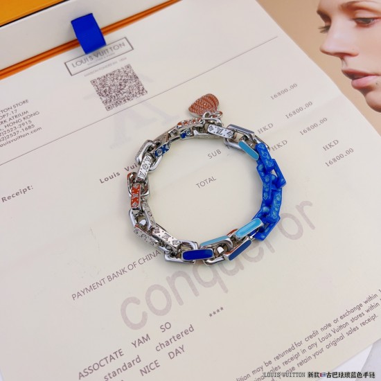 Louis Vuitton chain bracelet best replica