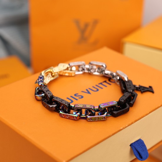 Louis Vuitton chain bracelet best replica