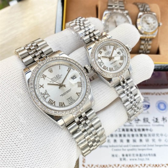 Rolex Woman Watch  Datejust 8215  Woman 6T51 Size 36mmx10.5mmWoman 28mm with Swiss movement