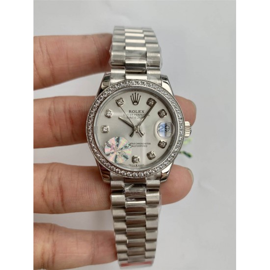 Rolex Woman Watch 31MM Datejust with Swiss movement