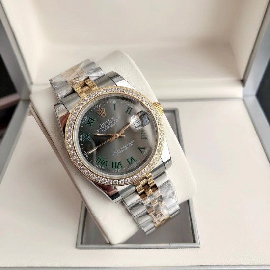 Rolex Woman Watch Datejust Man 36mm  Woman 28mm with Swiss movement