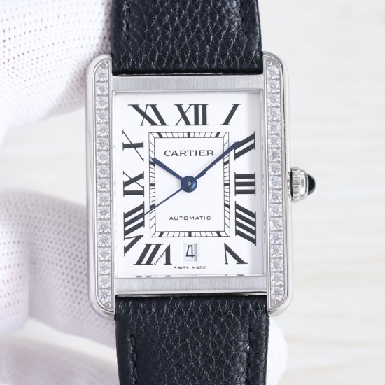 Cartier Tank  with Swiss movement