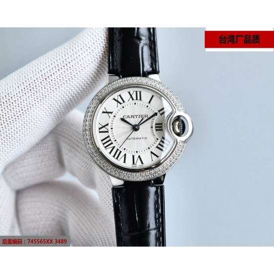 Cartier Ballon Bleu  with Swiss movement