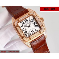 Cartier Santos with Swiss movement