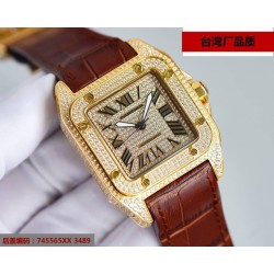 Cartier Santos with Swiss movement