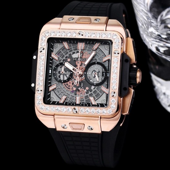 Hublot SquareBang with Swiss movement