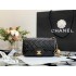 Chanel classic flap mini 20cm gold ball