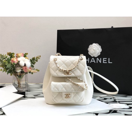 Chanel DUMA backpack 18×18×12cm 