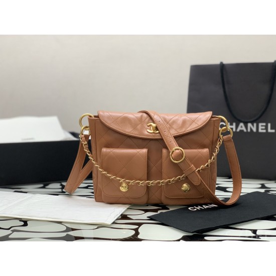 Chanel 24s Hobo 19*24*5*cm