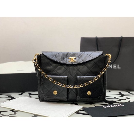 Chanel 24s Hobo 21*30*5*cm