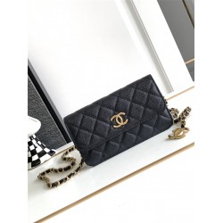 CHANEL 23b cellphone case WOC 17cm 2025 new