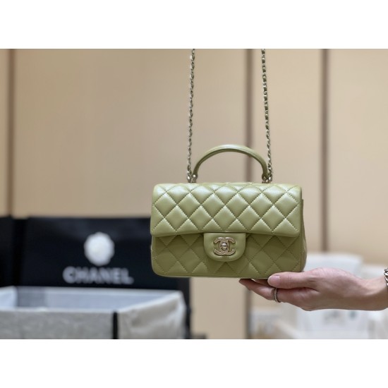 Chanel Cf mini top handle AP2431 Size 20cm