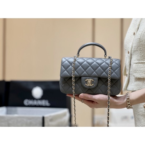 Chanel Cf mini top handle AP2431 Size 20cm