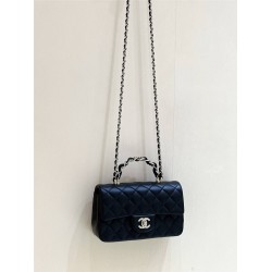 Chanel Cf mini top handle AS2431 Size 20*12*6cm