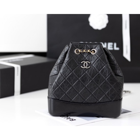 Chanel Gabrielle Backpack A93820 size 23x22.5x10.5cm