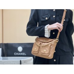 Chanel 24P Hobo AS4743 Size 19*24*5cm