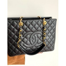 Chanel Grand Shopping Tote(GST) 50995  size 34x24x12cm