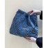 Chanel CHANEL 22 SMALL HANDBAG DENIM AS3260 Size: 35*37*7cm