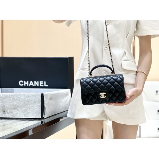 Chanel Cf mini handle AP2431 Size 20cm