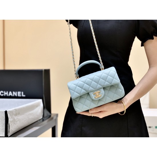 Chanel Cf mini handle AP2431 Size 20cm