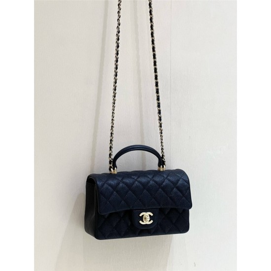 Chanel AS2431 Size 13*20*9cm cf mini handle