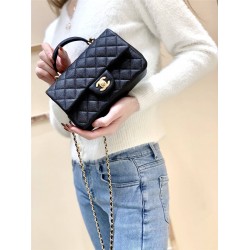 Chanel AS2431 Size 13*20*9cm cf mini handle