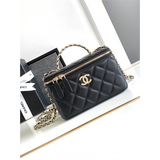 Chanel Vanity Case 17*9.5*8cm 2025 new