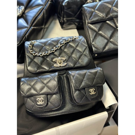 Chanel Duma backpack  Size: 18.5*18*12cm 2025 new