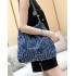 CHANEL 22 MEDIUM HANDBAG DENIM  AS3261 Size: 39*42*8cm 2025 new