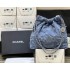 CHANEL 22 SMALL HANDBAG DENIM  AS3260 Size: 35*37*7cm 2025 new