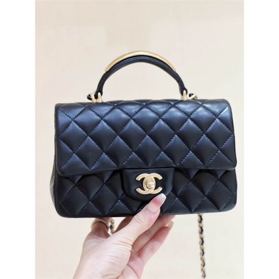 Chanel AS2431  Size 13*20*9cm cf mini handle 2025 new