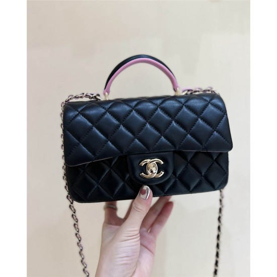 Chanel AS2431  Size 13*20*9cm cf mini handle 2025 new