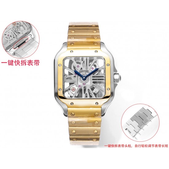 Cartier Watch Super Fake with Swiss movement 2025 new