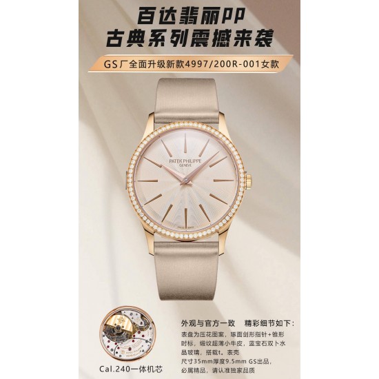 Patek Philippe Watches Super Fake with Swiss movement 2025 new