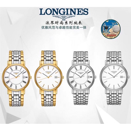 Longines Watches Super Fake with Swiss movement 2025 new