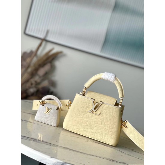 Louis Vuitton M24563 mini Capucines  21 * 14 * 8 CM 2025 new