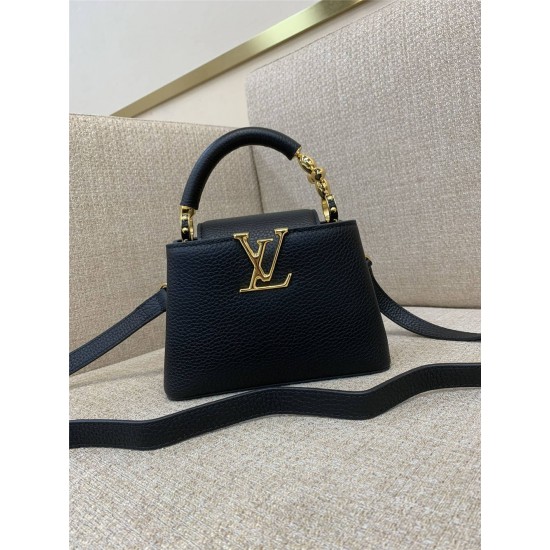 Louis Vuitton CAPUCINES  M23943   size：21x14x8cm 2025 new