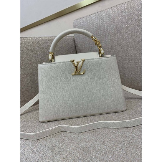 Louis Vuitton CAPUCINES M23944   size：31.5x20x11cm 2025 new