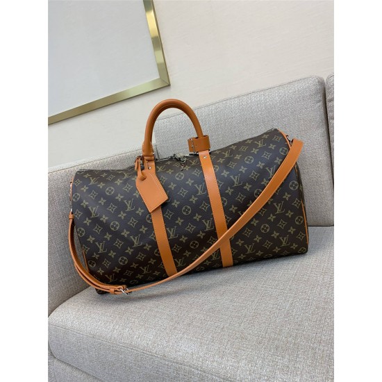 Louis Vuitton KEEPALL BANDOULIÈRE 50   M46770 size：50x29x23cm 2025 new