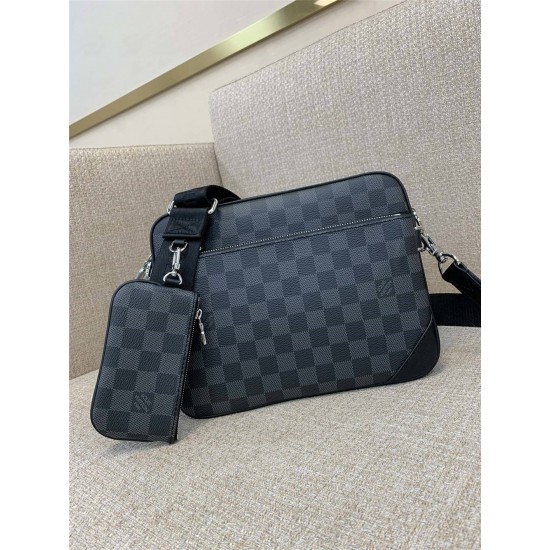 Louis Vuitton TRIO N40519     size：25x18.5x7cm 2025 new