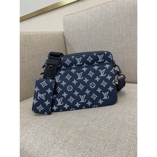 Louis Vuitton TRIO  M24753    size：25x18.5x7cm 2025 new