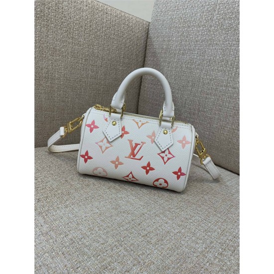 Louis Vuitton NANO SPEEDY  M83452   size：16x10x7.5cm 2025 new