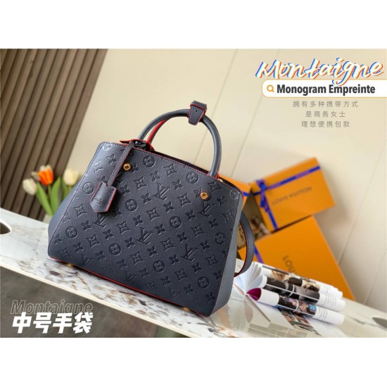 Louis Vuitton M41048  MONTAIGNE   33 x 23 x 15 cm 2025 new