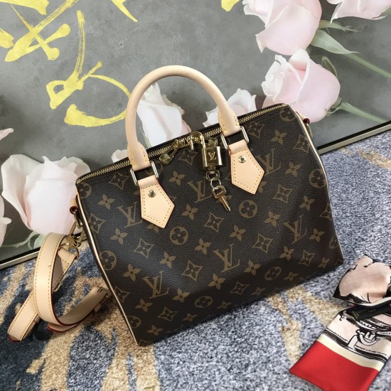 Louis Vuitton SPEEDY 25 M41113  size 25X19X15CM 2025 new