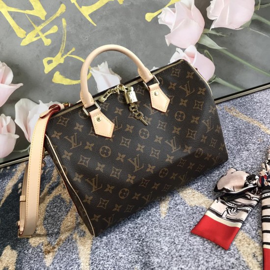 Louis Vuitton SPEEDY 30   M41112   size 30X21X17CM 2025 new