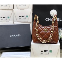 Chanel SMALL HOBO BAG AS4922 Size 22.5*19.5*8.5cm 2025 new