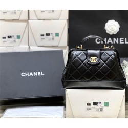 Chanel SMALL BAG WITH TOP HANDLE AS4959 Size 16*23.5*8cm 2025 new